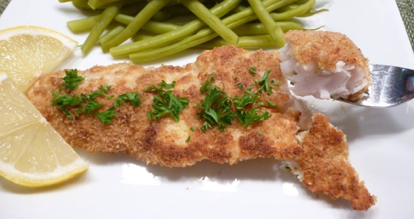 Recette: Filet de morue pan�.