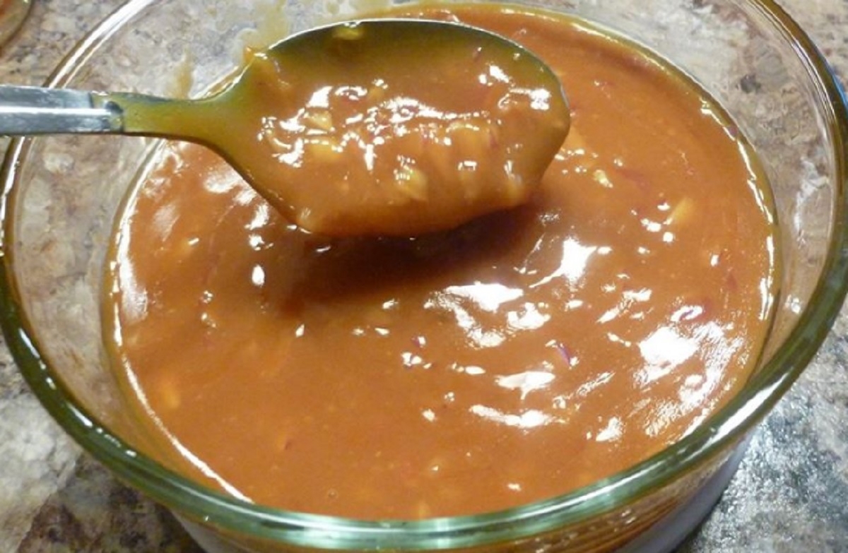 Recette: Sauce passe partout  l'oignon et au miel.
