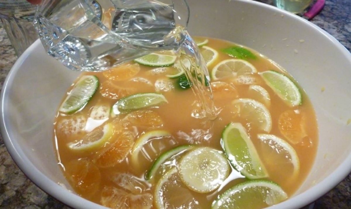 Recette: Punch alcoolis de maman.