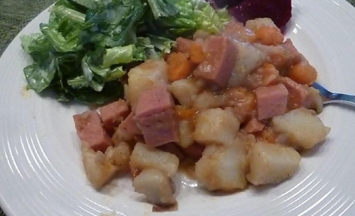 Recette: Hachis au�baloney de ma belle-soeur.