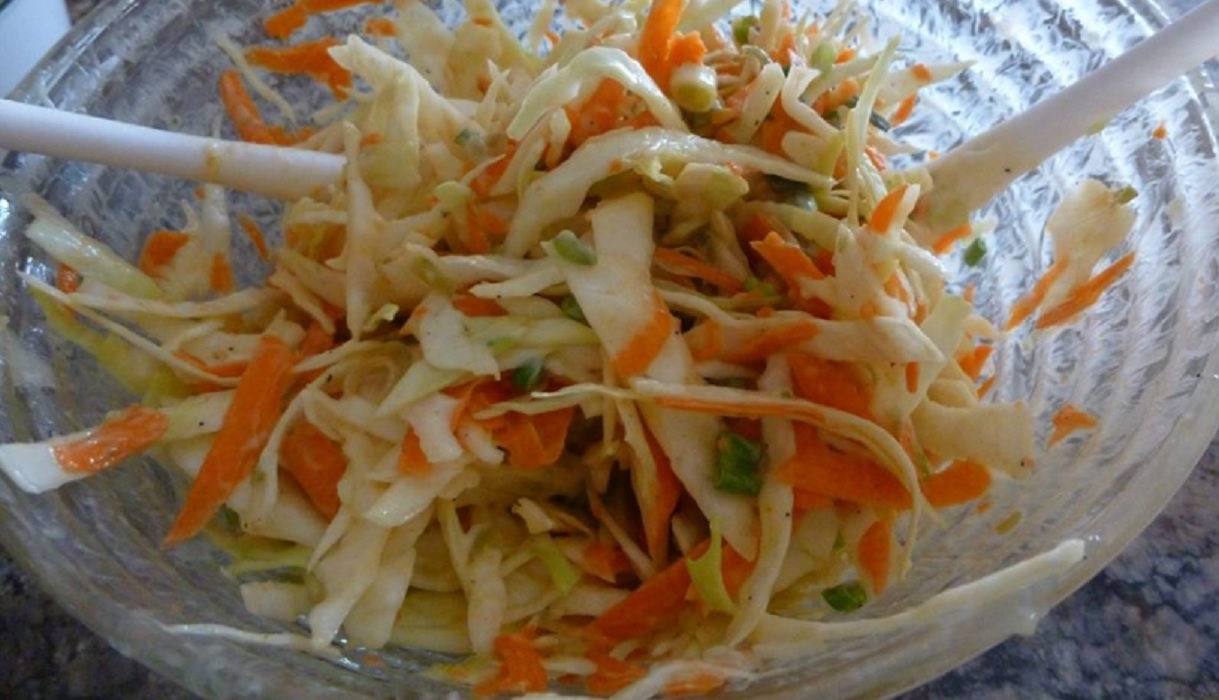 Recette: Salade de chou cr�meuse.