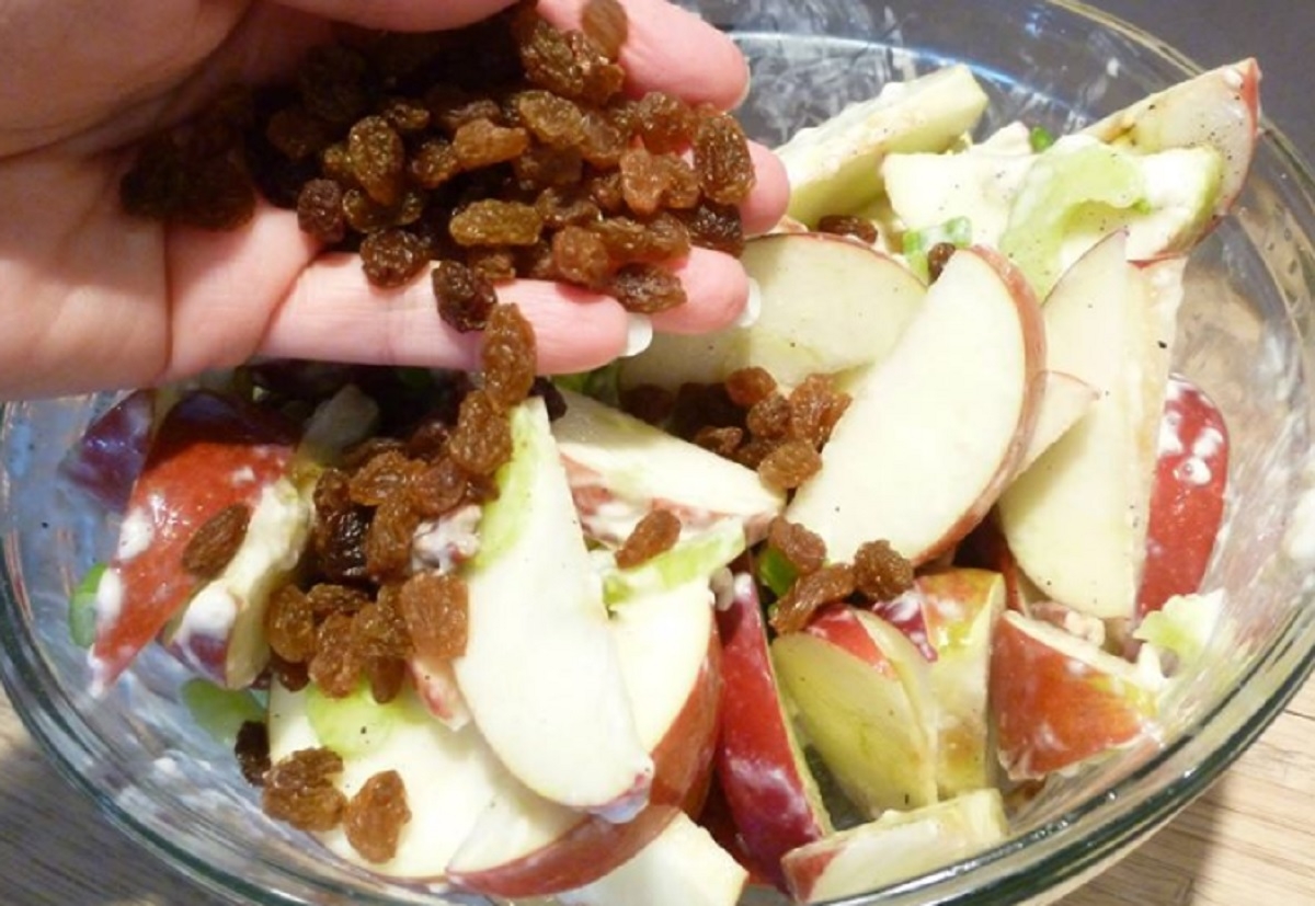Recette: Salade de pommes et yogourt.