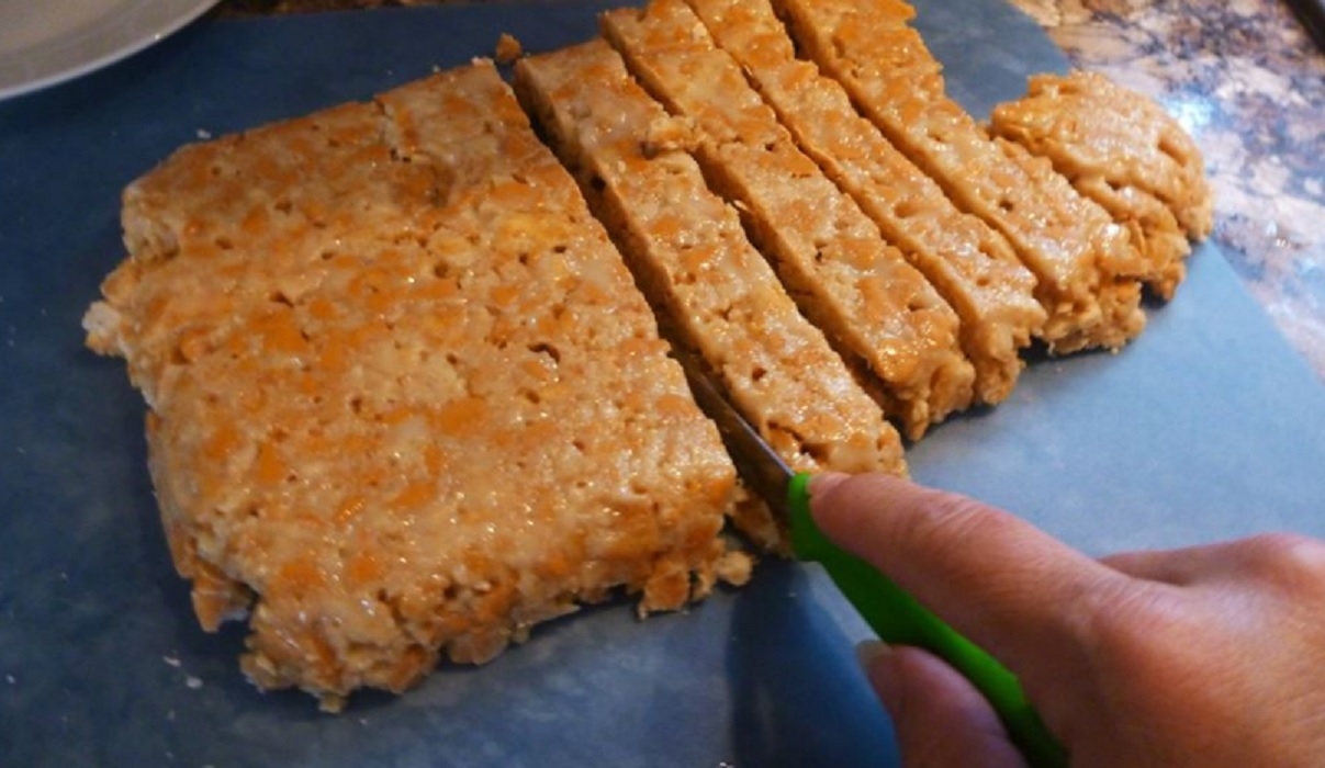 Recette: Bouch�es de biscuits Ritz, sucr�es, sal�es.