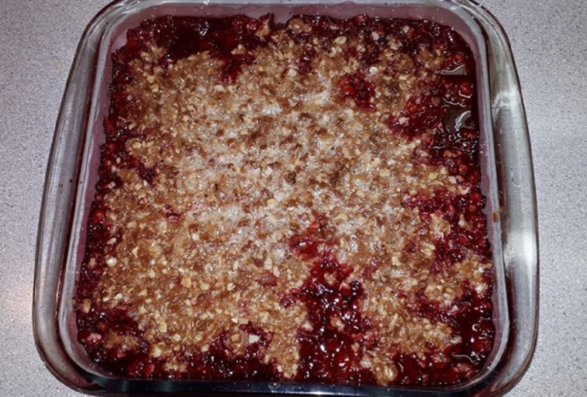 Recette: Croustade aux framboises et sirop d'�rable.
