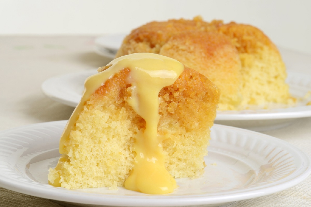 Recette : G�teau blanc de maman et sa sauce au caramel