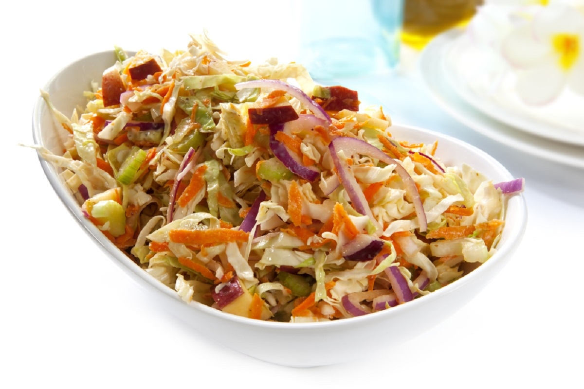 Recette : Salade de chou et pomme