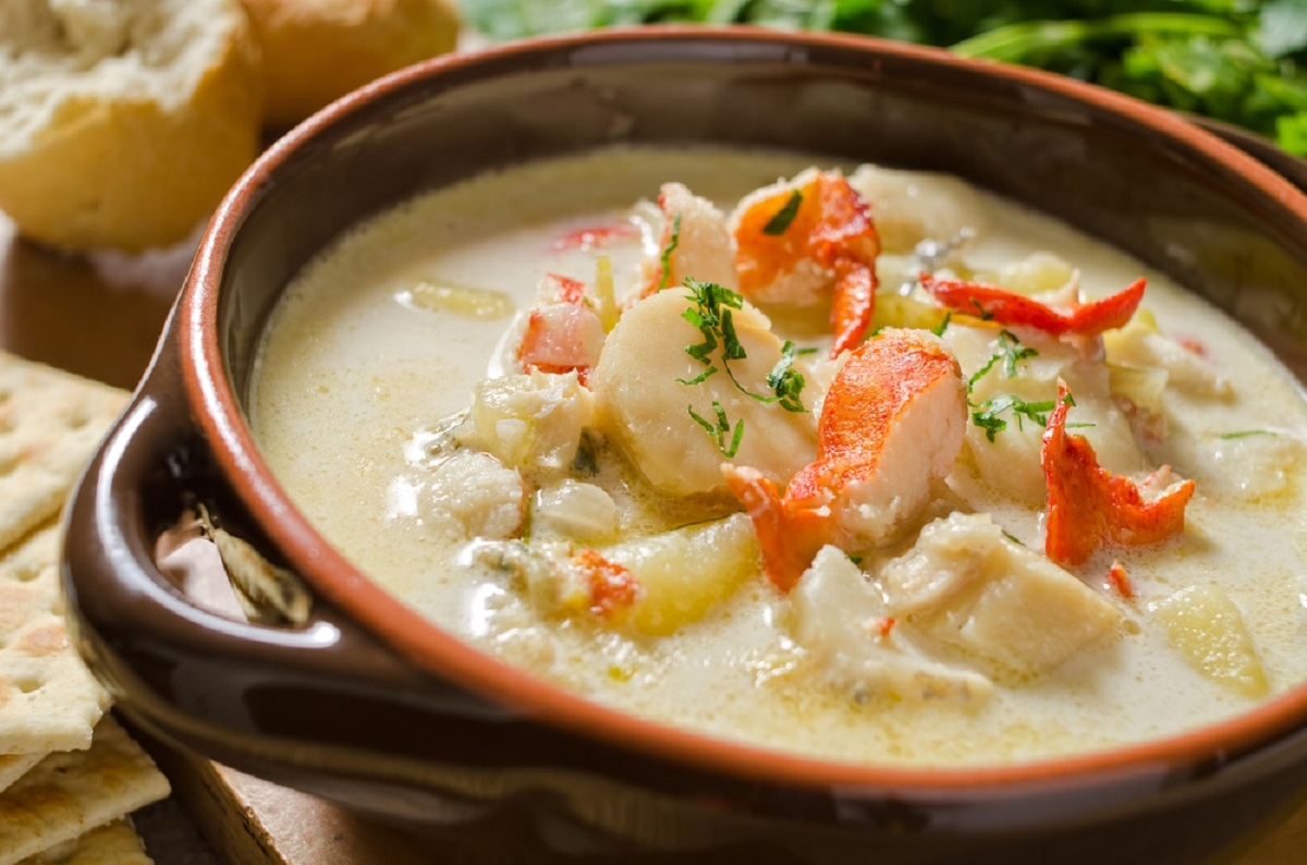 Recette : Chaudre de fruits de mer d'une amie Acadienne