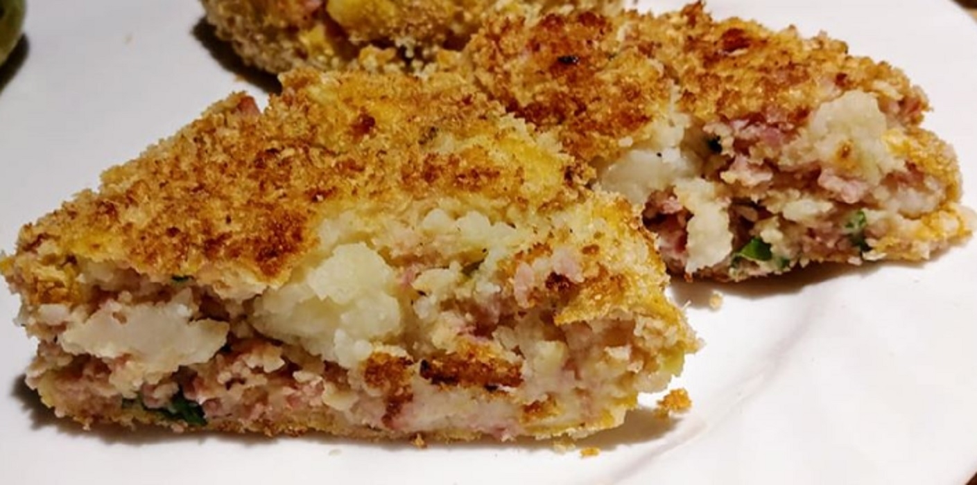 Recette: Croquettes de jambon et pommes terres.