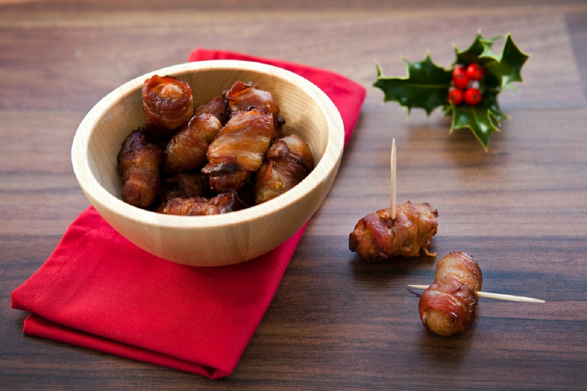 Recette : Saucisses enrobes de bacon au sirop d'rable