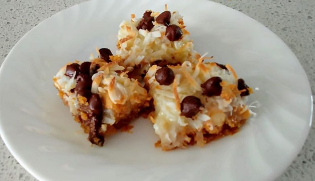 Recette: Carr�s au coconut.