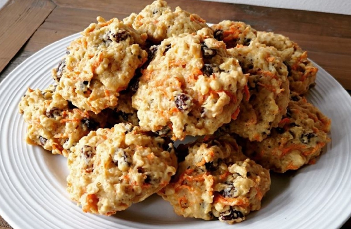 Des biscuits aux carottes et � l'avoine : parfaits pour la collation ou dans les lunchs.