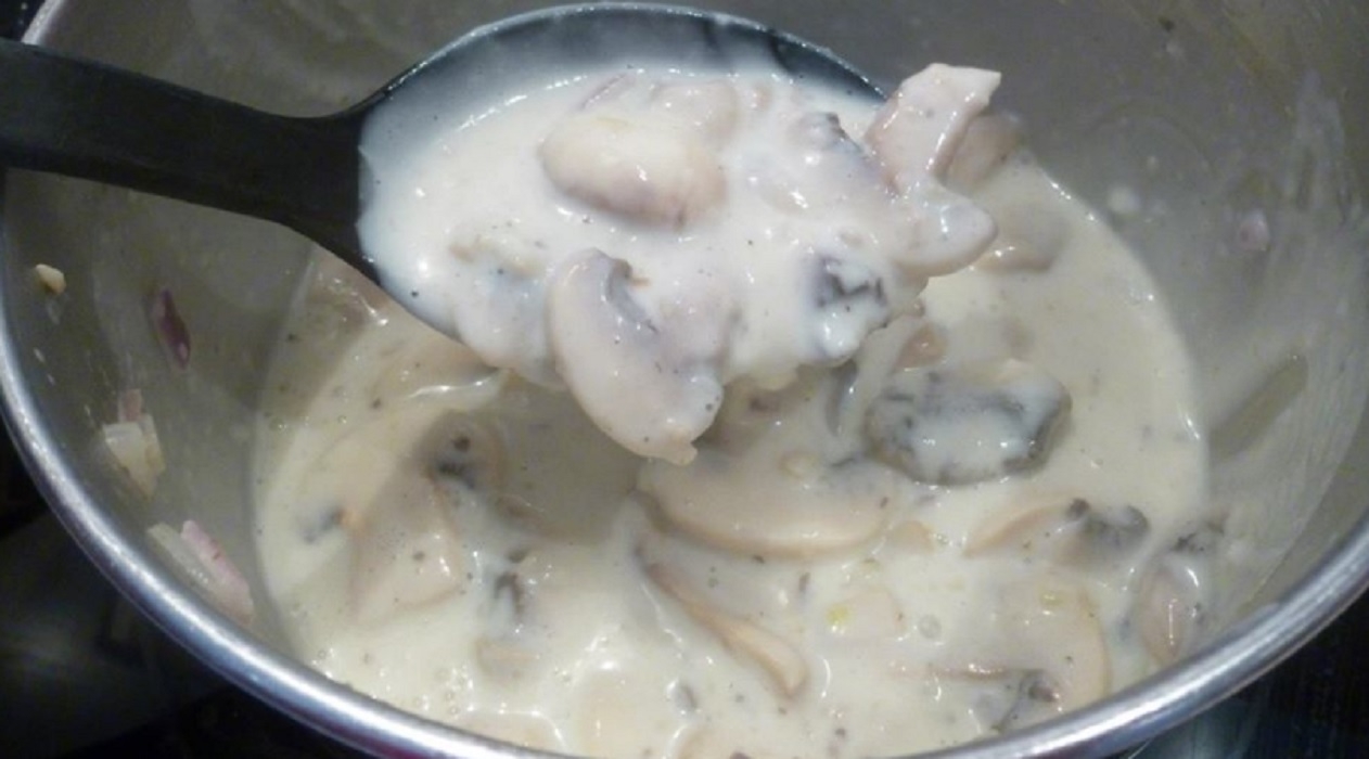 Recette: Sauce aux champignons.