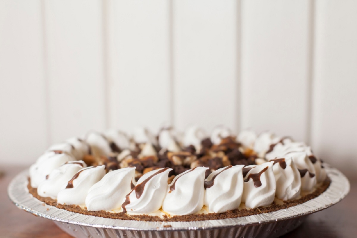 Essayez cette tarte au chocolat Aero et Caramilk, vous ne pourrez plus vous arr�ter. 