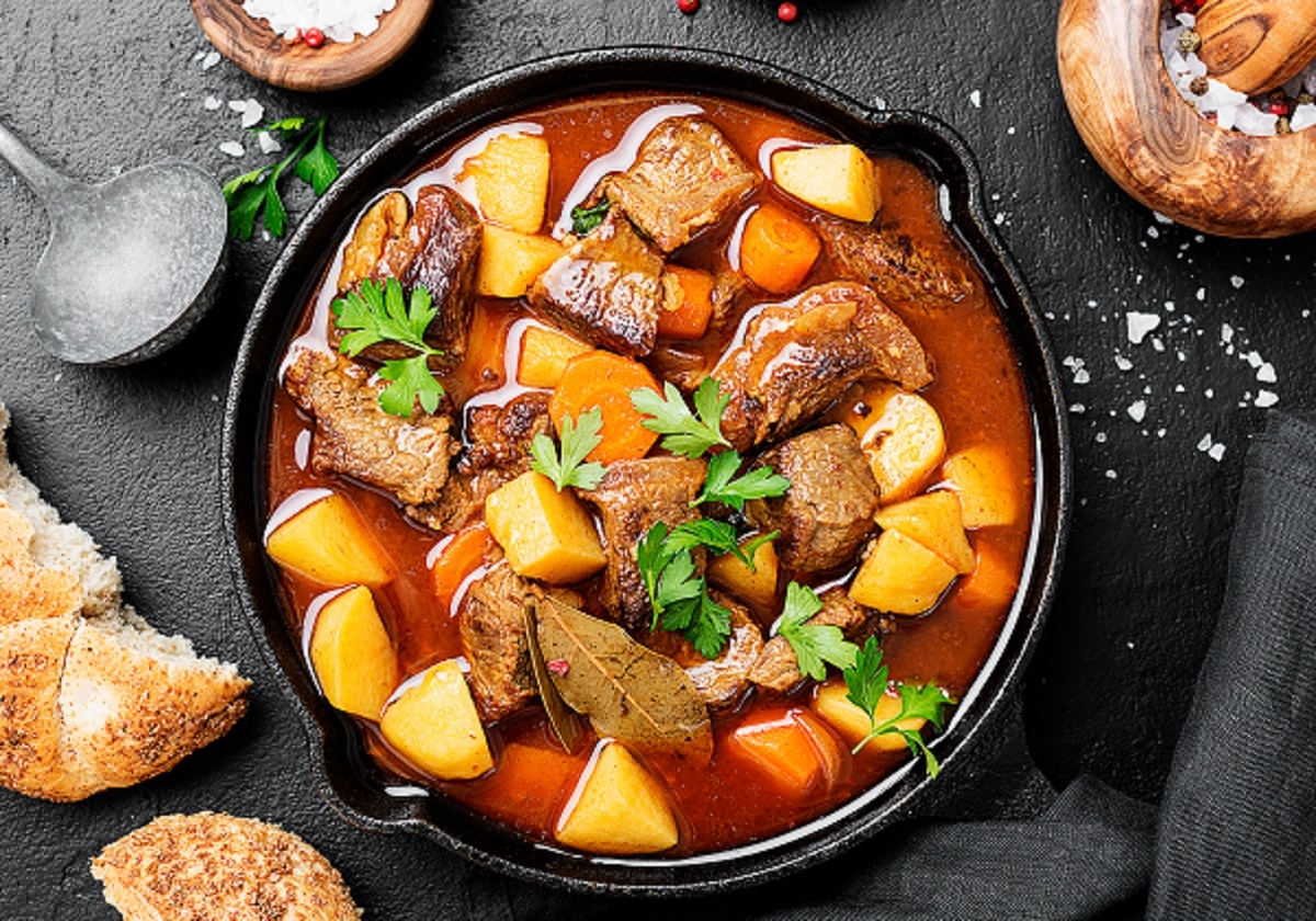 Rien de mieux qu'un rago�t de boeuf � la mijoteuse pour avoir un bon repas chaud et r�confortant.