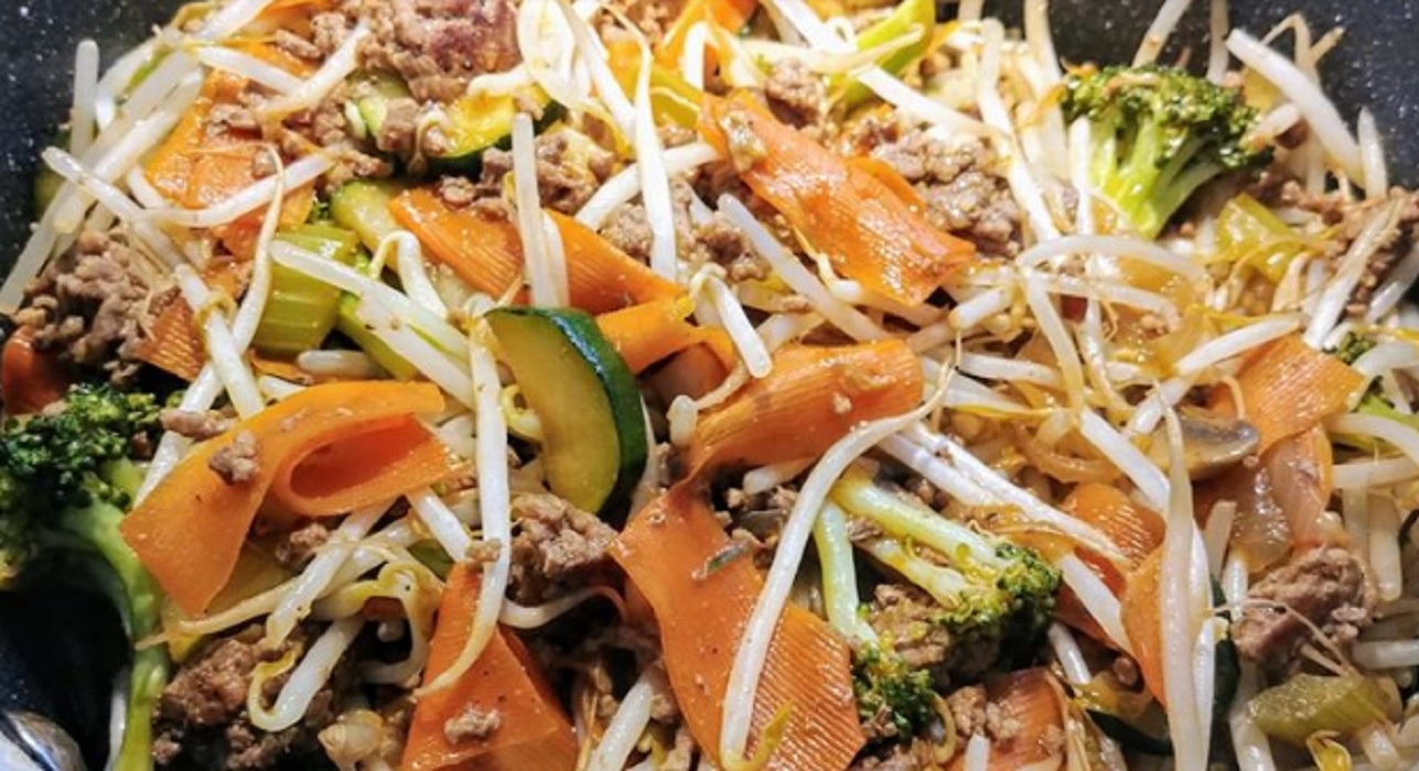 Recette: Chop suey de boeuf hach�.