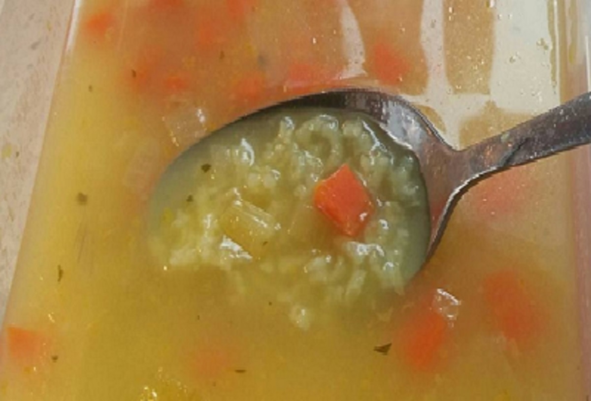 Cette recette de soupe au riz de maman est tr�s pratique le midi. 