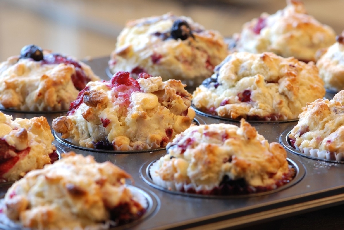 Voici la recette des fameux muffins explosion de fruits du Tim Horton.