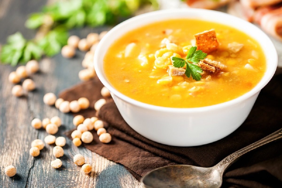 La soupe aux pois de grand-maman, un classique qui ne se dmode pas. 