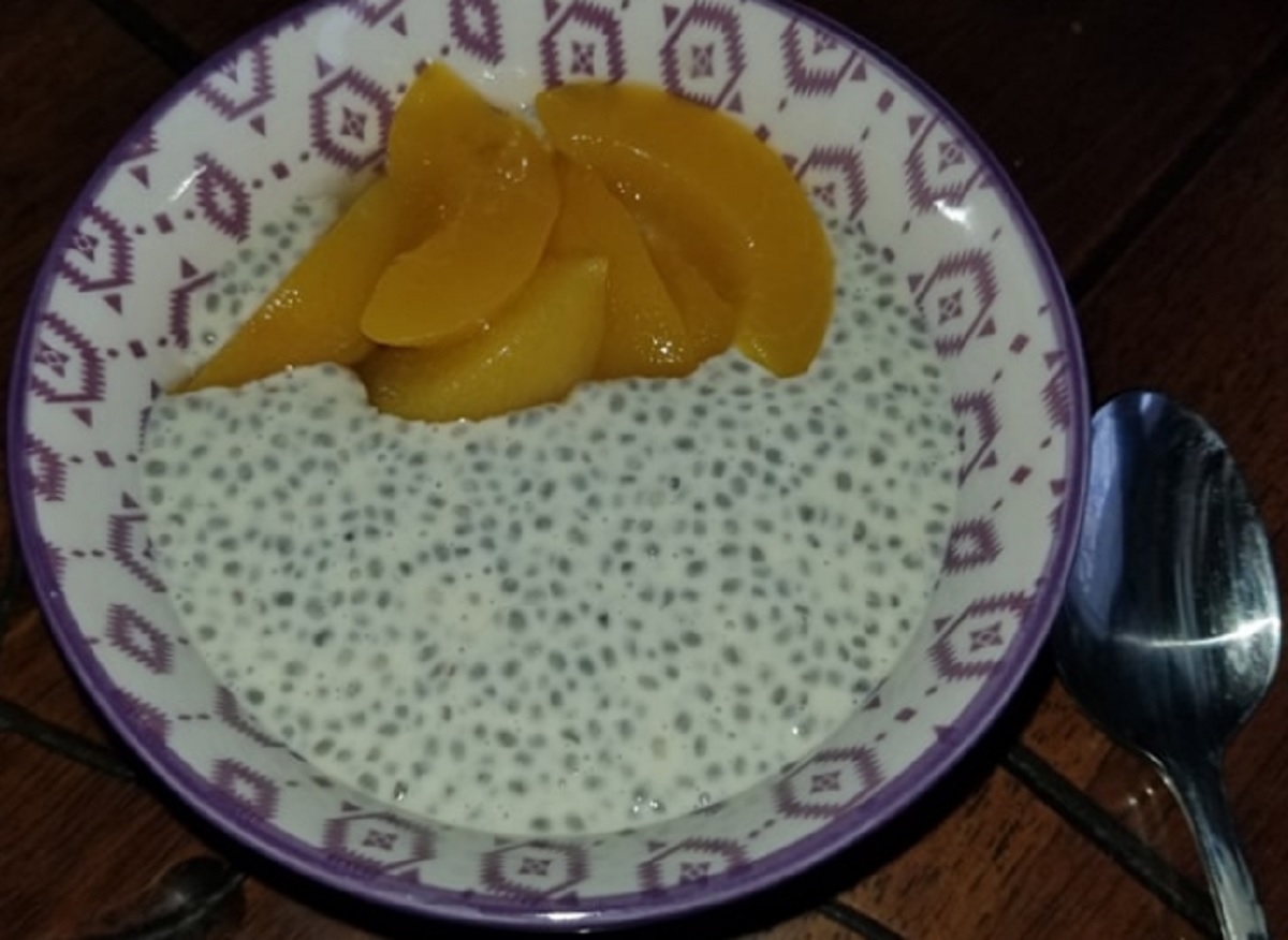 Recette: Pouding au chia tropical.