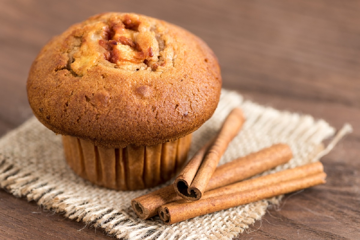 Pour le petit-djeuner, pourquoi ne pas opter pour un muffin  la cassonade, sirop d'rable et compote de pommes!