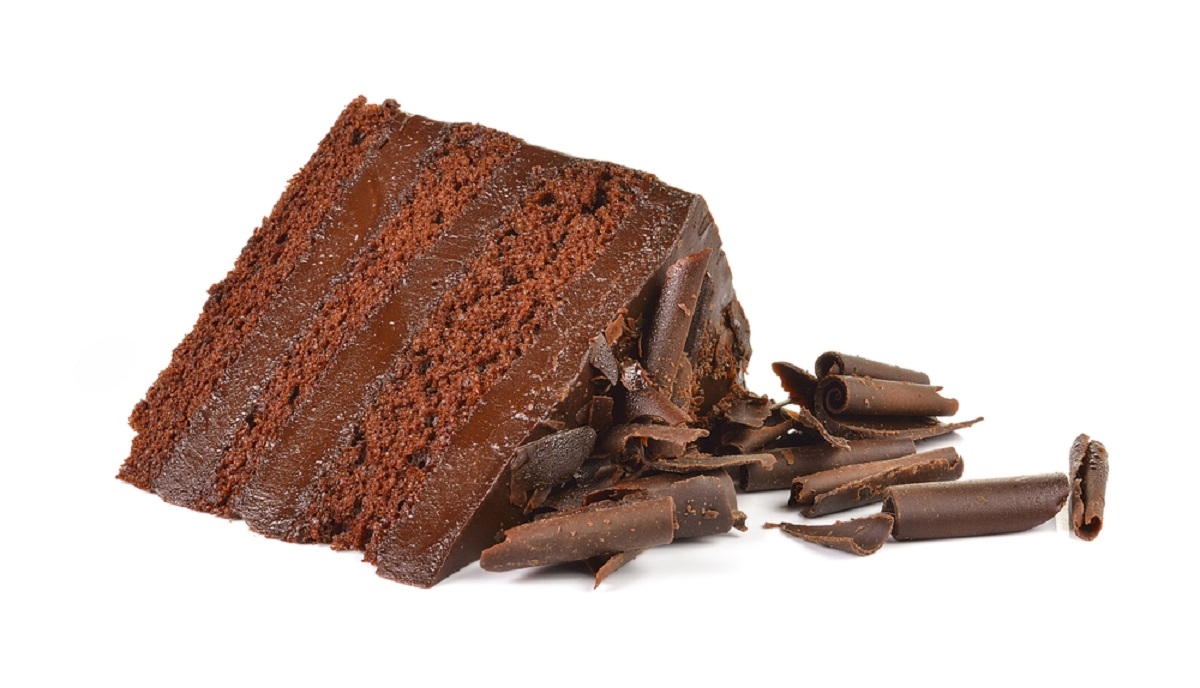 Ce g�teau du diable avec gla�age au fudge est compl�tement d�cadent. 