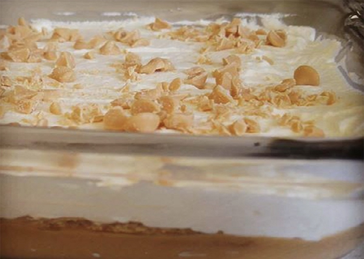 Quand j'�tais petite, ma m�re pr�parait toujours son fameux g�teau frigidaire au caramel. 
