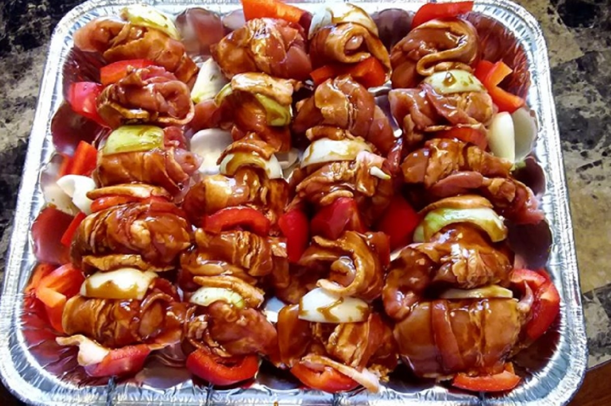 Recette: Hauts de cuisses de poulet sauce bbq.