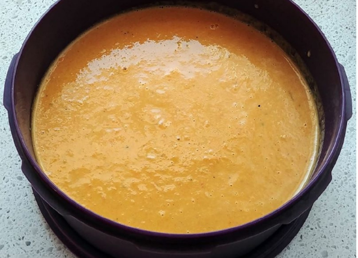 Recette: Potage de l�gumes prot�in�.