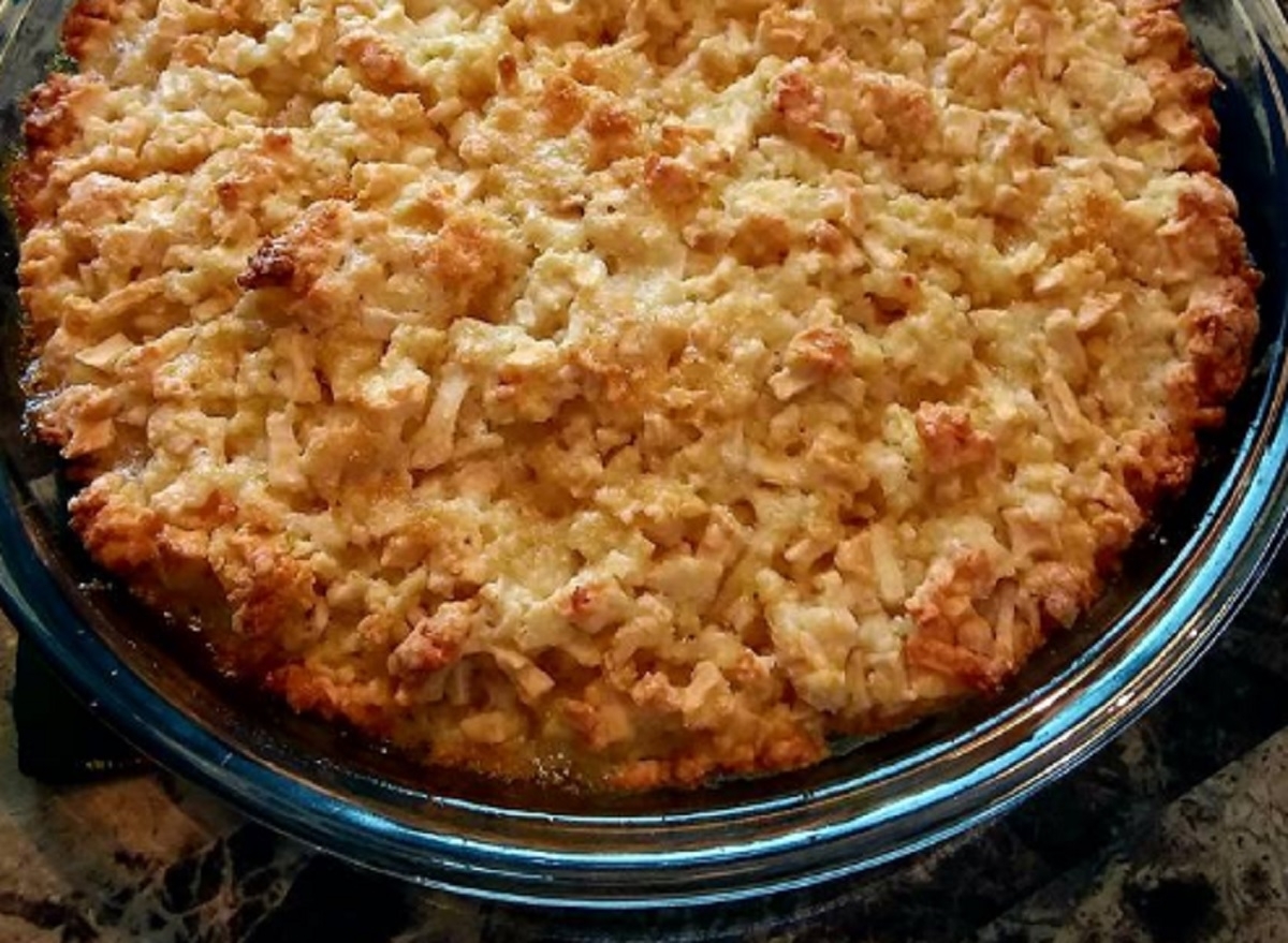 Une bonne tarte aux pommes...pas de p�te! 
