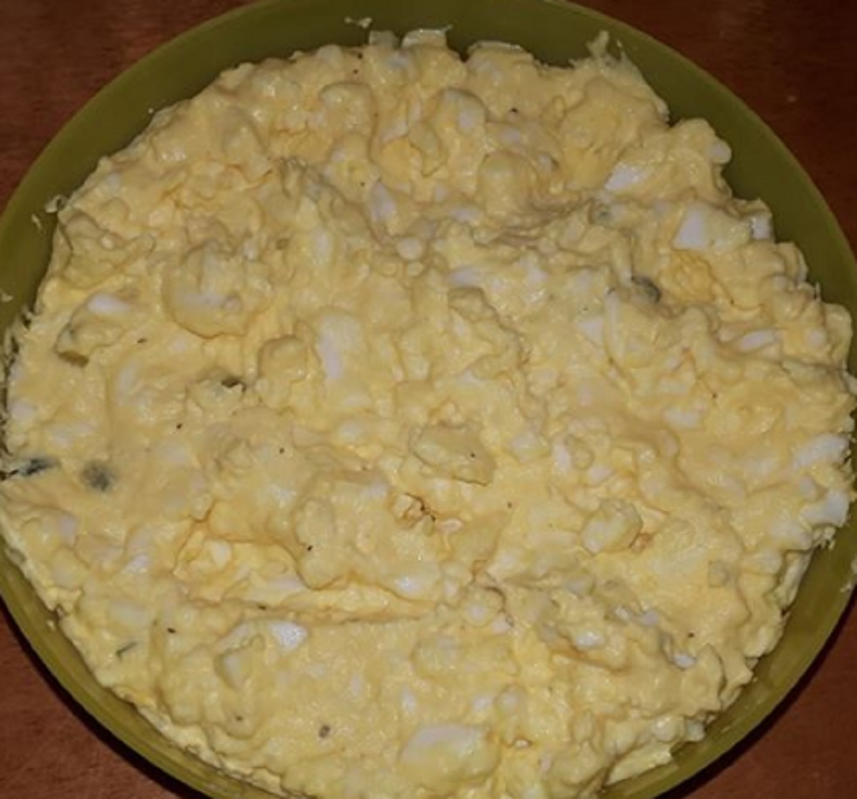 Recette: Pr�paration � sandwich aux oeufs.