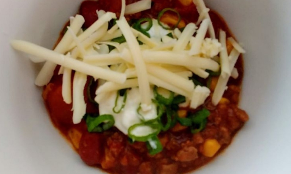 Recette: Chili  la mijoteuse.