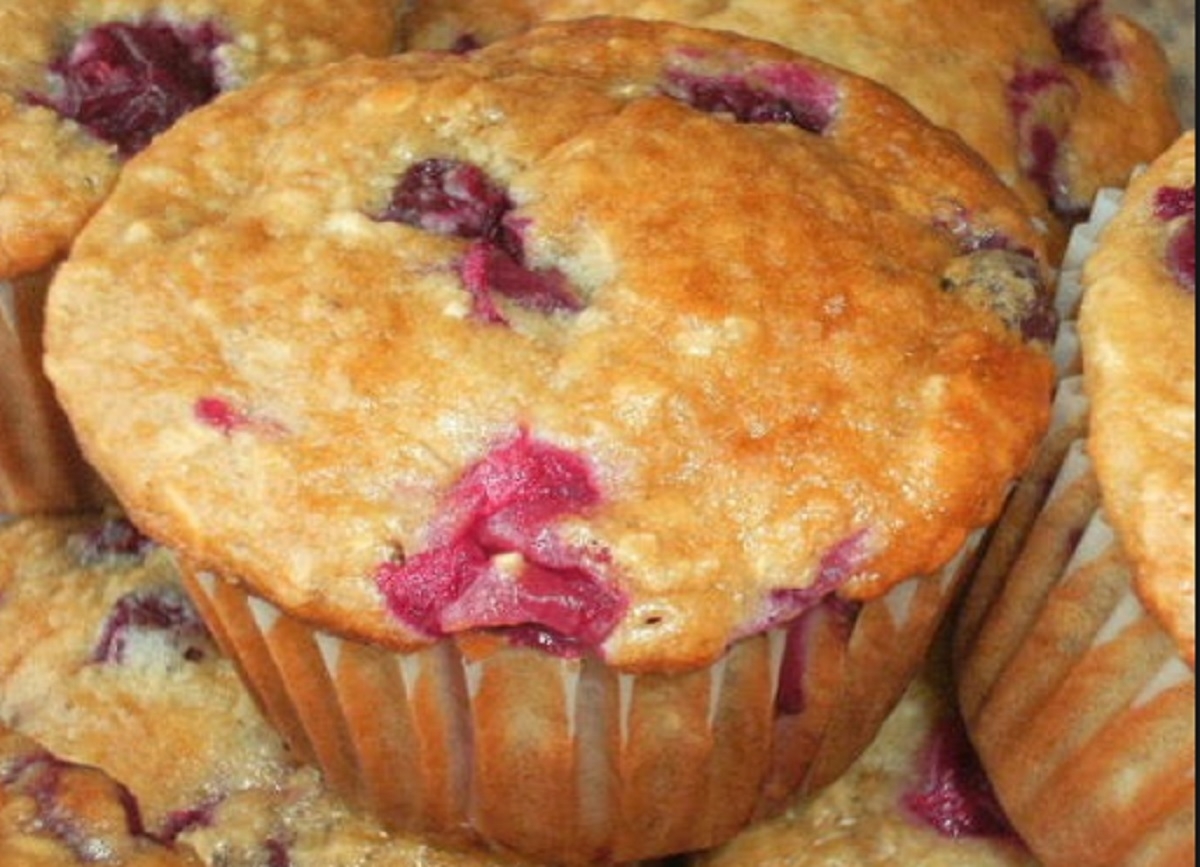 Les muffins aux canneberges de maman, vous ne pourrez plus vous en passer. 