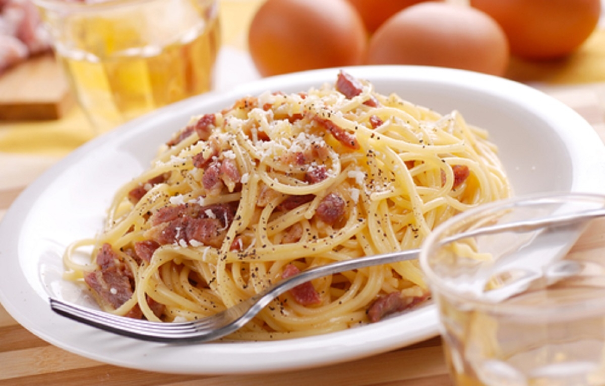 La vraie recette italienne des spaghettis Carbonara