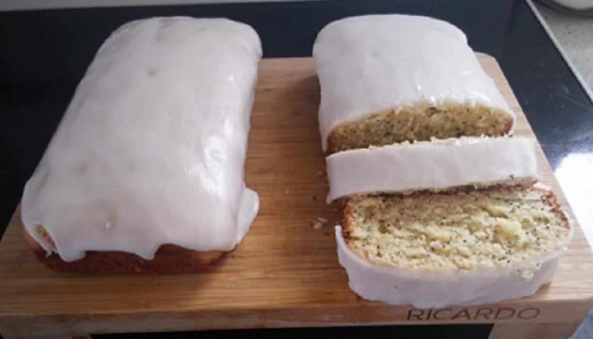 Recette: Pain au citron�et son gla�age.