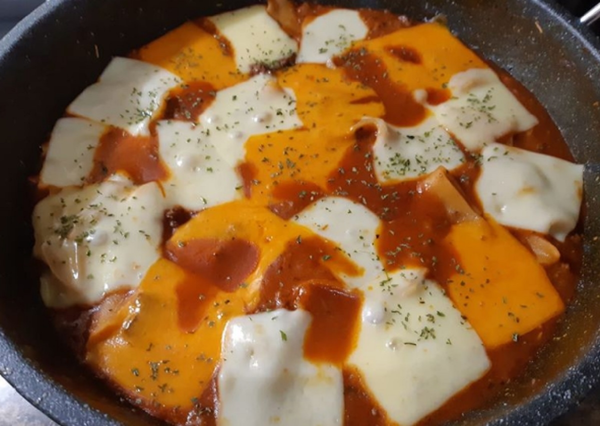Recette: Lasagne de style hamburger helper.
