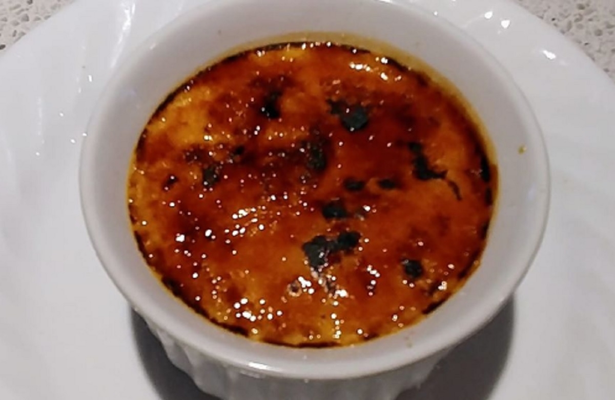 Recette: Cr�me brul�e sans cr�me.