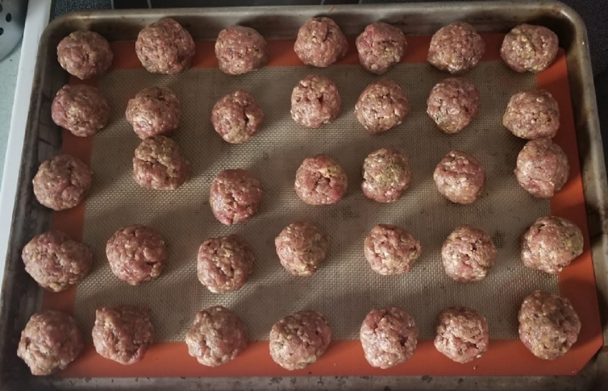 Recette: Petites boulettes de viande  l'Italiennes.