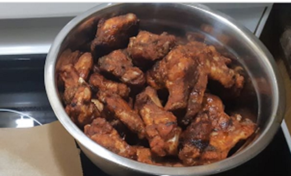 Recette: Ailes de poulet croustillantes au four.