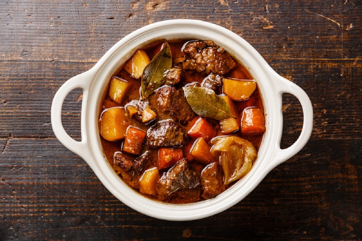 Un bon ragot de boeuf  la mijoteuse, il n'y a rien de meilleur.