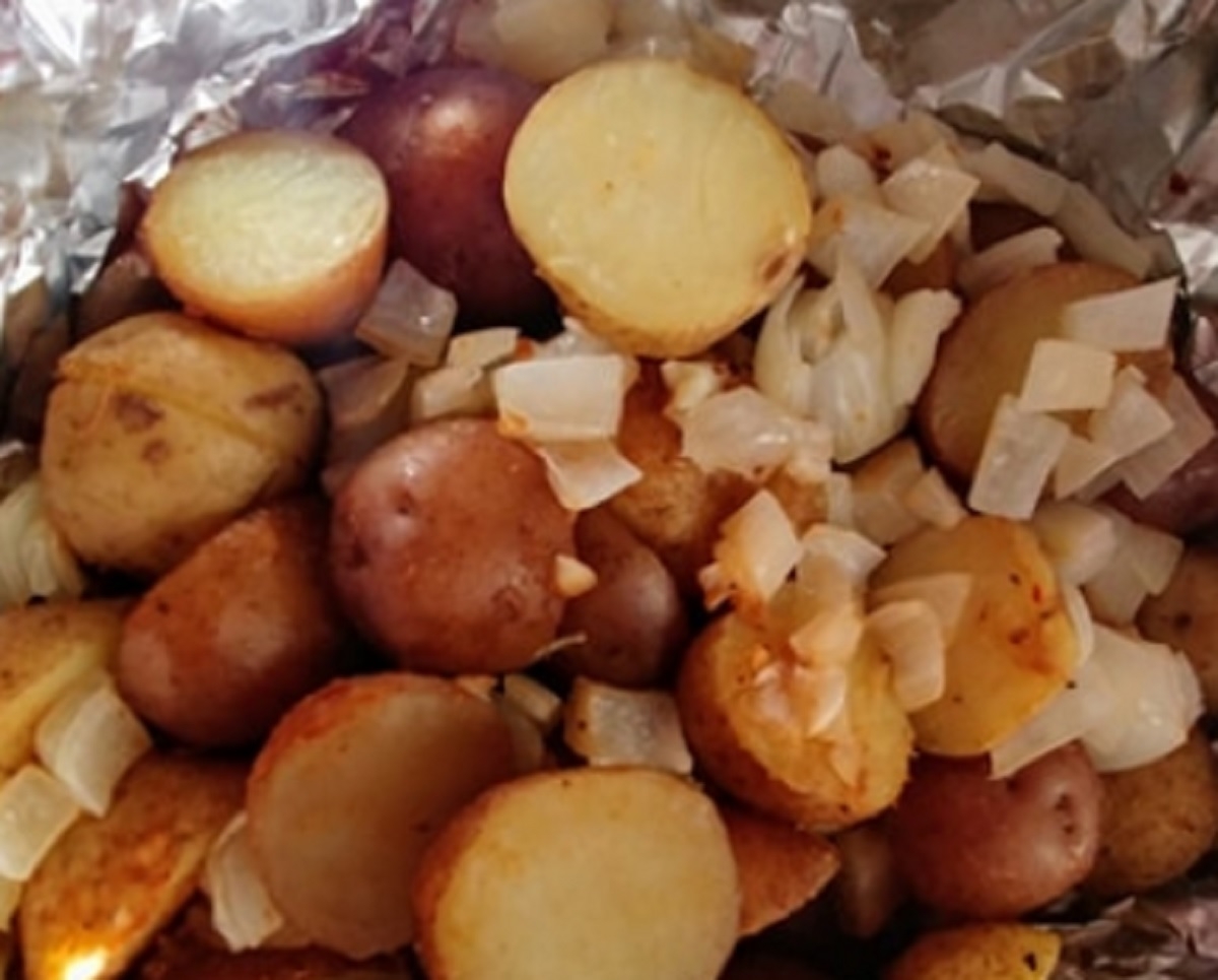Recette: Pommes de terre grelots en papillote, sp�cial maman.