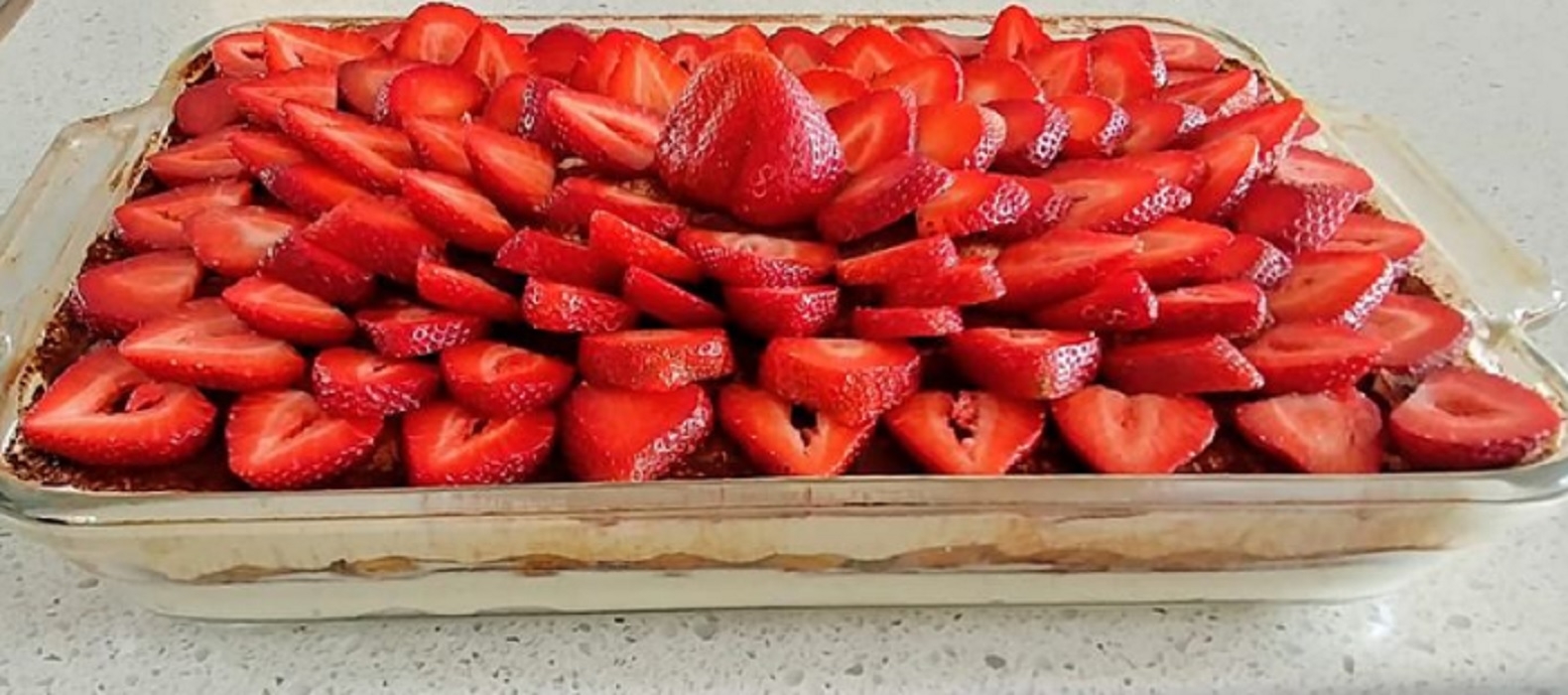 Recette: Tiramisu aux fraises.