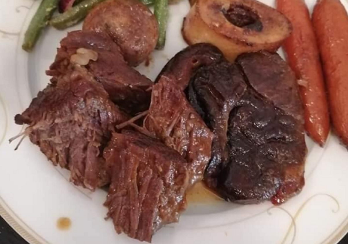 Recette: R�ti de palette et osso bucco � l'�rable.