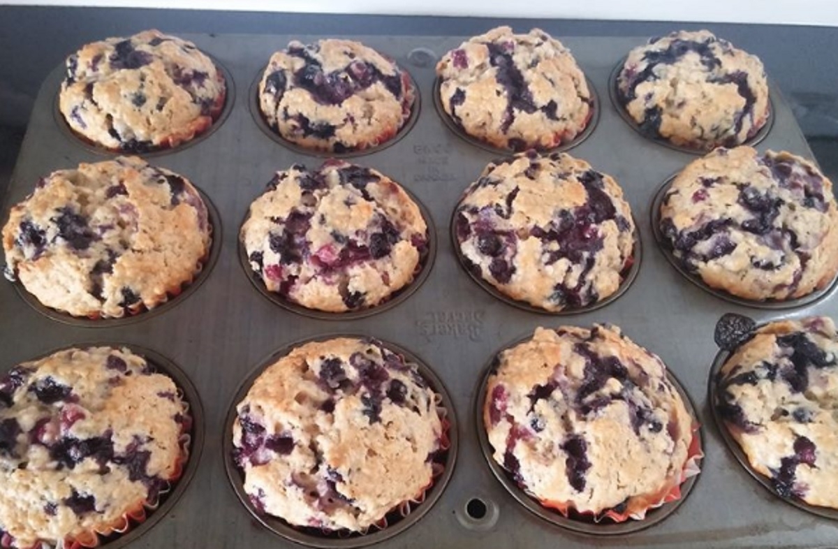 Recette: Muffin aux camerises.