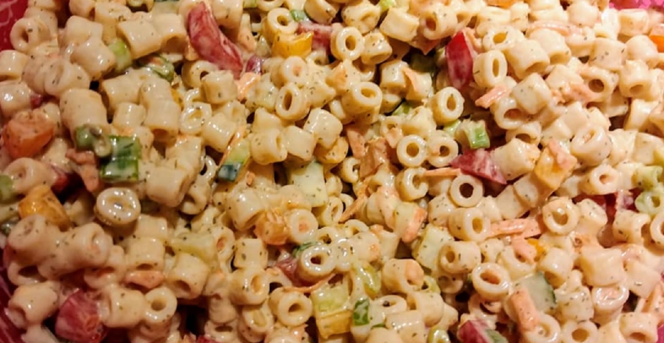 Recette: Salade aux p�tes Ditali d�licieuse.