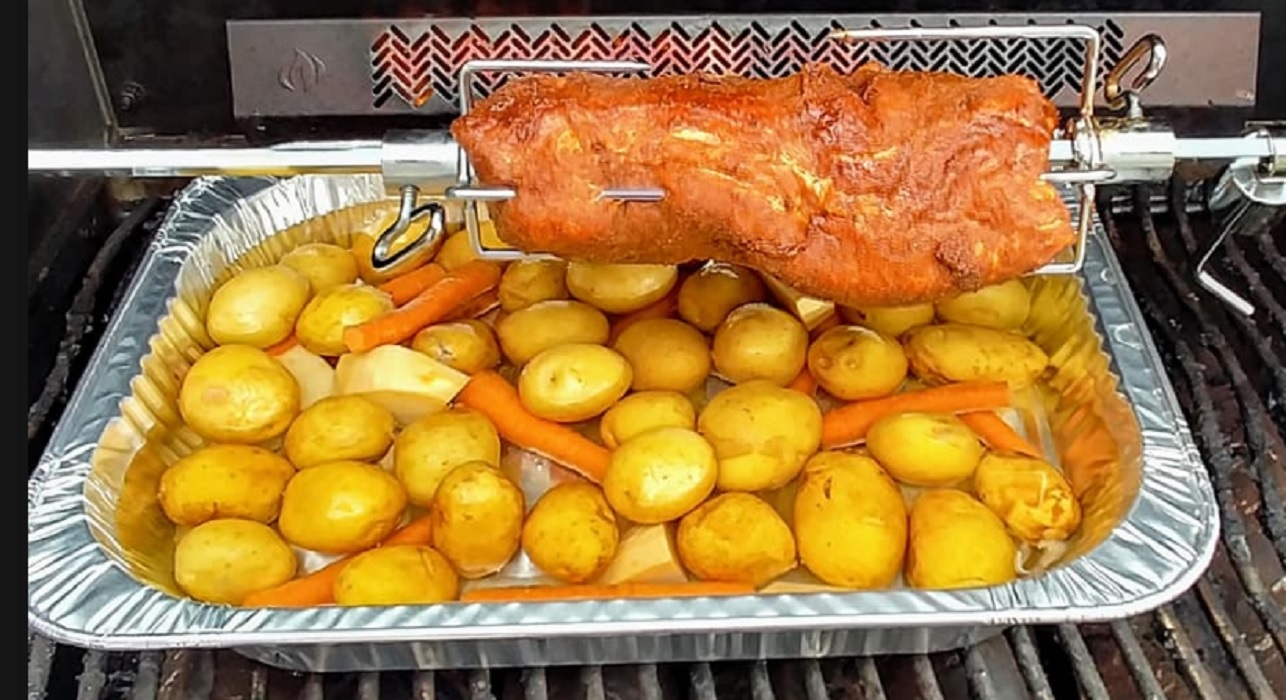 Recette: Longe de porc cuisson au BBQ de fiston.