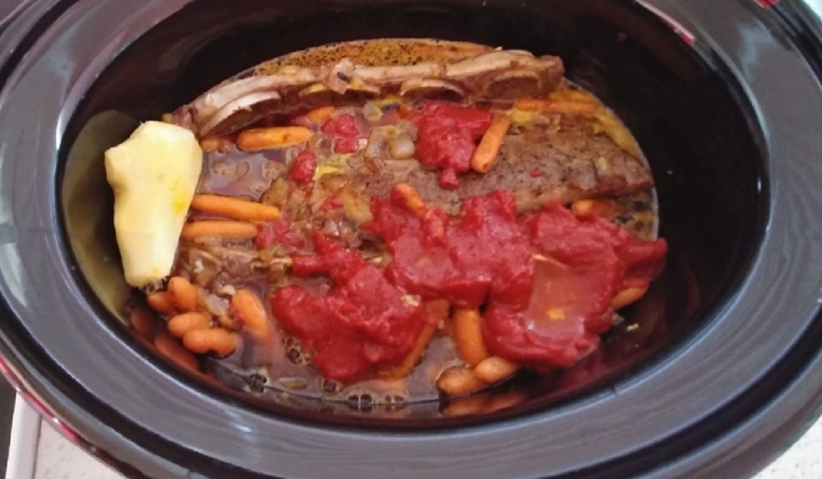 Recette: Bouts de c�tes � l'orientale.