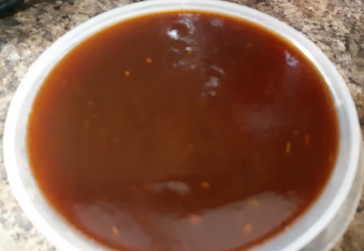 Recette: Sauce barbecue � l'oignon.