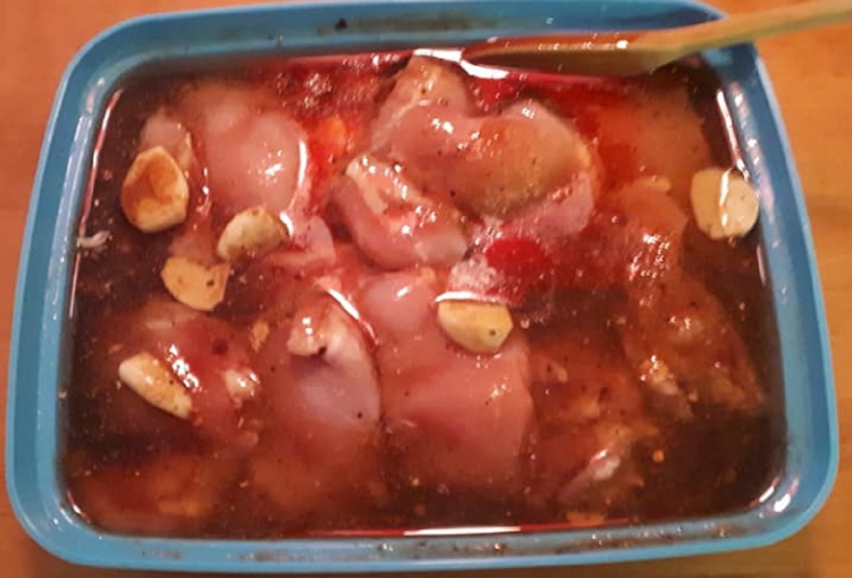 Recette : Marinade pour hauts de cuisses de poulet de style Asiatique.