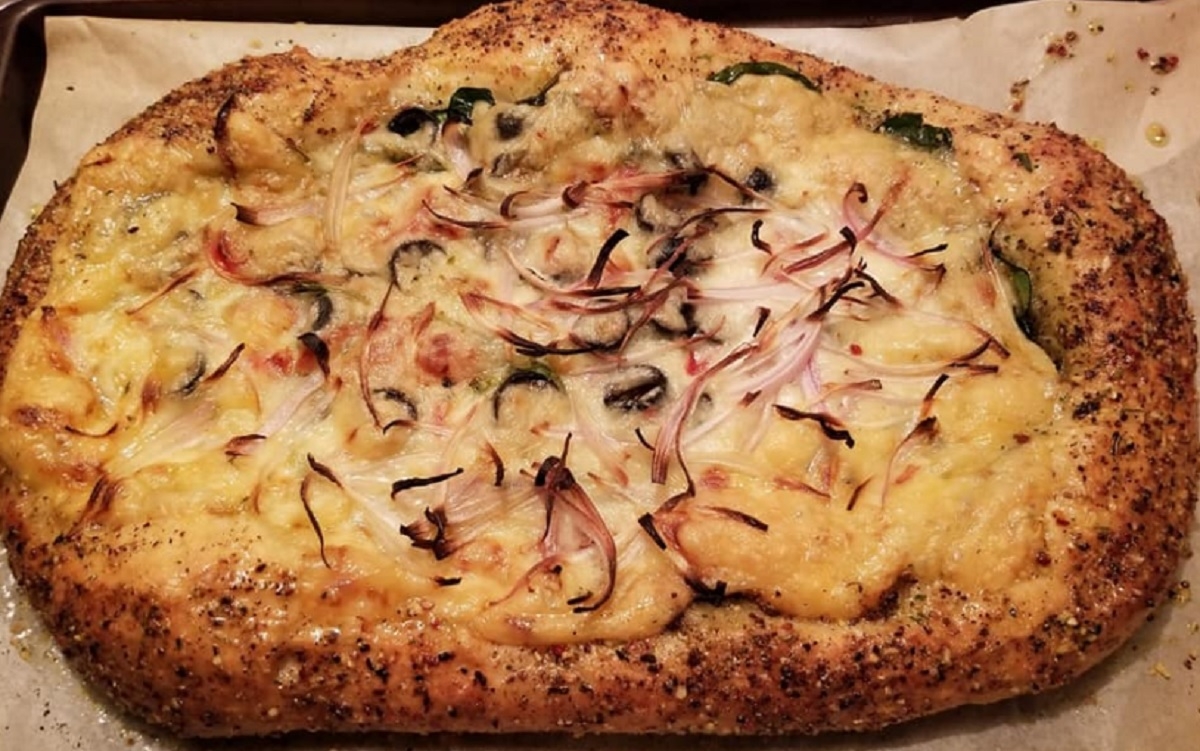 Recette: P�te � pizza de fiston.