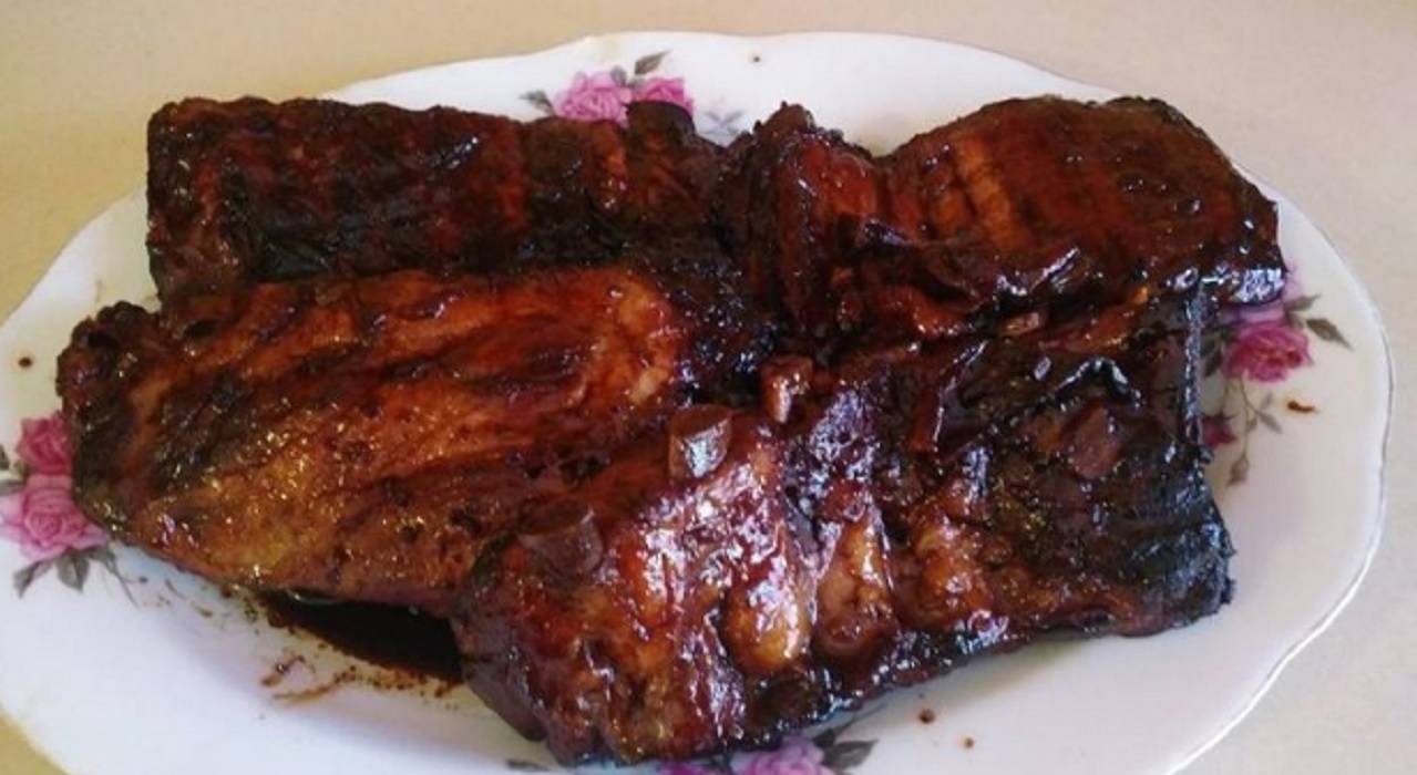 Recette: C�tes lev�es,��sauce Hoisin.�